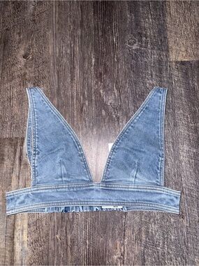 LNDN Denim Bra Top